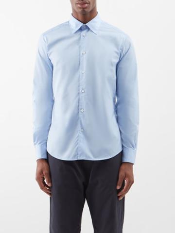 Barena Venezia - Camicia Maridola Cotton-poplin Shirt - Mens - Blue
