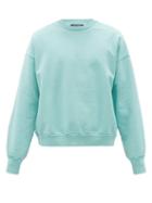 Matchesfashion.com Noon Goons - Cotton-jersey Sweatshirt - Mens - Blue