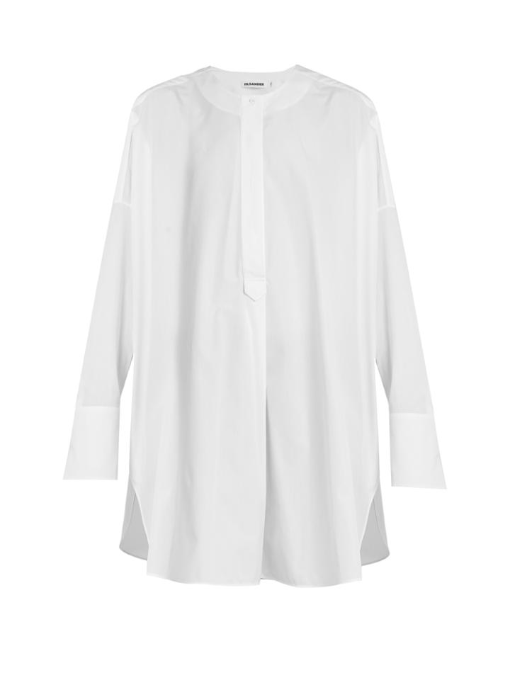 Jil Sander Cassiopea Oversized Cotton Shirt