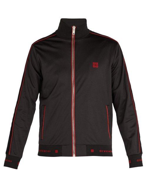 Matchesfashion.com Givenchy - Zip Through Sweatshirt - Mens - Black Multi
