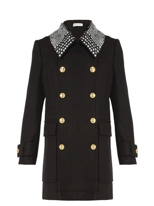 Altuzarra Charles Detachable-collar Double-breasted Coat
