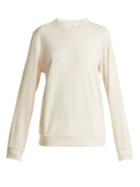 The Row Merlis Wool And Cotton-blend Sweatshirt