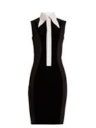 Givenchy Velvet-panel Sleeveless Dress