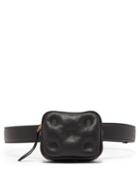 Matchesfashion.com Maison Margiela - Glam Slam Padded Leather Belt Bag - Womens - Black