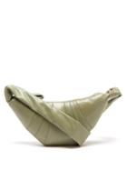Lemaire - Croissant Small Leather Cross-body Bag - Womens - Green