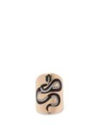 Matchesfashion.com Diane Kordas - Snake Diamond, Tsavorite & 18kt Rose-gold Ring - Womens - Rose Gold
