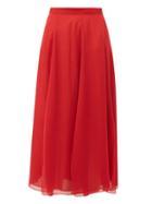 Matchesfashion.com Max Mara - Margie Skirt - Womens - Red