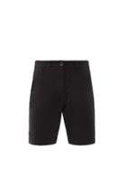 Matchesfashion.com Oliver Spencer - Judo Organic-cotton Twill Shorts - Mens - Black