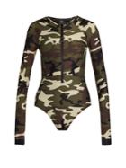 The Upside Camouflage-print Performance Paddle Suit
