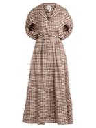 Rosie Assoulin Have The Wind At Your Back Gingham Dress