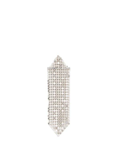 Matchesfashion.com Paco Rabanne - Chainmail Single Earring - Womens - Silver