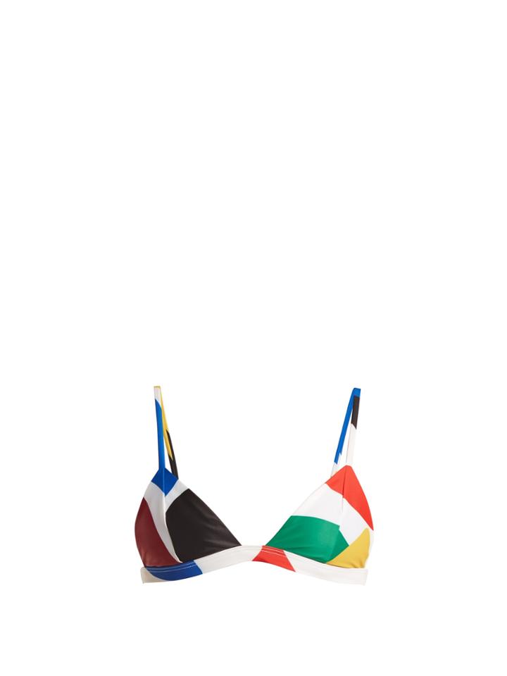 Mara Hoffman Astrid Triangle Bikini Top