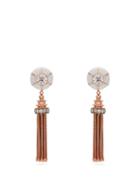 Matchesfashion.com Selim Mouzannar - Sea Flowers Diamond & 18kt Rose Gold Earrings - Womens - White