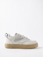 Eytys - Sidney Leather And Mesh Trainers - Mens - White