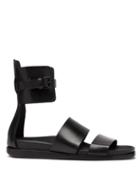 Matchesfashion.com Ann Demeulemeester - Leather Gladiator Sandals - Womens - Black
