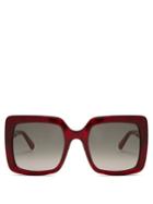 Stella Mccartney Falabella Square-frame Sunglasses