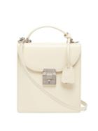 Matchesfashion.com Mark Cross - Uptown Leather Box Bag - Womens - White