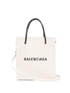 Matchesfashion.com Balenciaga - Shopping Tote Xxs - Womens - White Multi