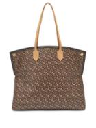 Matchesfashion.com Burberry - Society Tb-print Coated-canvas Tote Bag - Womens - Brown Multi