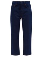 Ladies Rtw The Row - Lesley Cropped Straight-leg Jeans - Womens - Denim