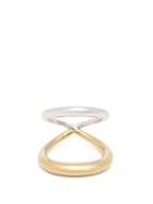 Matchesfashion.com Charlotte Chesnais - Surma 18kt Gold Plated & Sterling Silver Ring - Womens - Gold