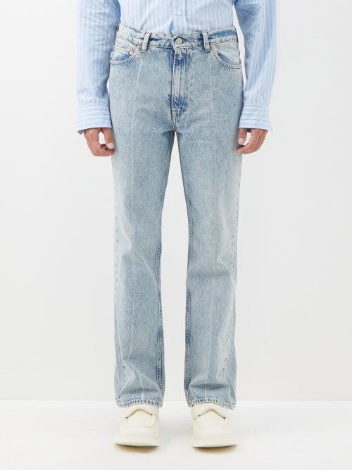 Our Legacy - 70s Straight-leg Jeans - Mens - Light Blue