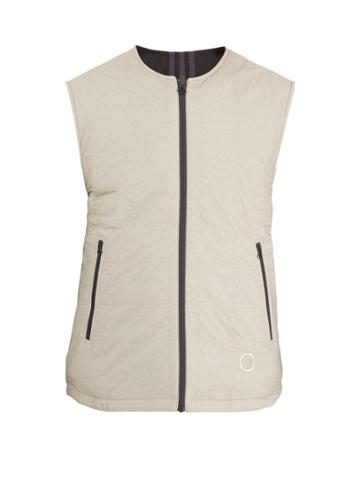 Adidas Originals By Wings + Horns Reversible Quilted Nylon Gilet