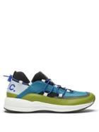 Matchesfashion.com A.p.c. - Little Joe Panelled Neoprene Trainers - Mens - Blue/green