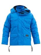Matchesfashion.com Y/project - X Canada Goose Constable Hooded Down Parka - Mens - Blue