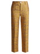 F.r.s - For Restless Sleepers Arabesque Straight-leg Brocade Trousers