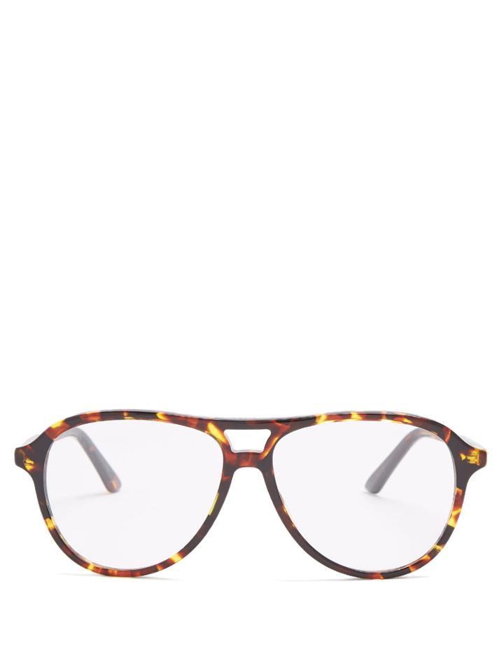 Dior Montaigne52 Aviator-frame Acetate Glasses