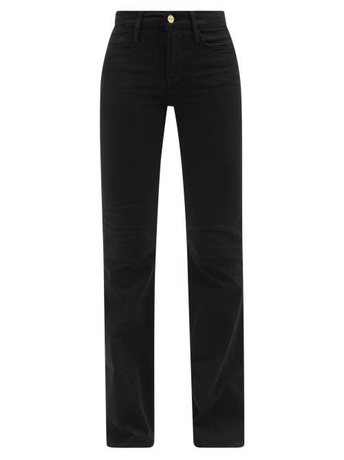 Frame - Le High Flare Jeans - Womens - Black