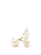 Matchesfashion.com Completedworks - Open Baroque-pearl And 14kt Gold-vermeil Ring - Womens - Pearl