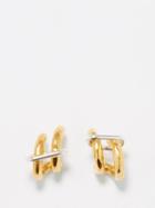 Alighieri - The Sun Salutations 24kt Gold-plated Hoop Earrings - Womens - Gold Multi