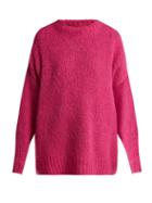 Matchesfashion.com Isabel Marant Toile - Sayers Oversized Knitted Sweater - Womens - Pink