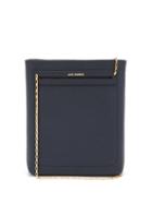 Matchesfashion.com Lutz Morris - Peyton Small Grained-leather Shoulder Bag - Womens - Navy
