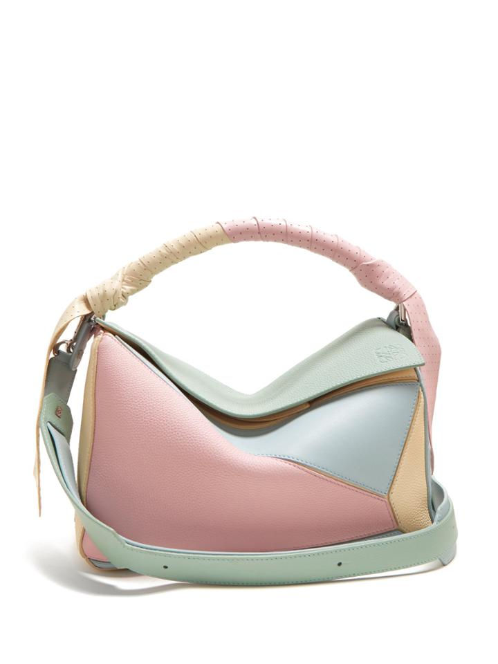 Loewe Puzzle Wrap-handle Leather Bag