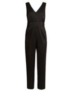 Pleats Please Issey Miyake V-neck Pleated Jumpsuit