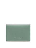 Acne Studios - Logo-debossed Bi-fold Leather Cardholder - Womens - Green
