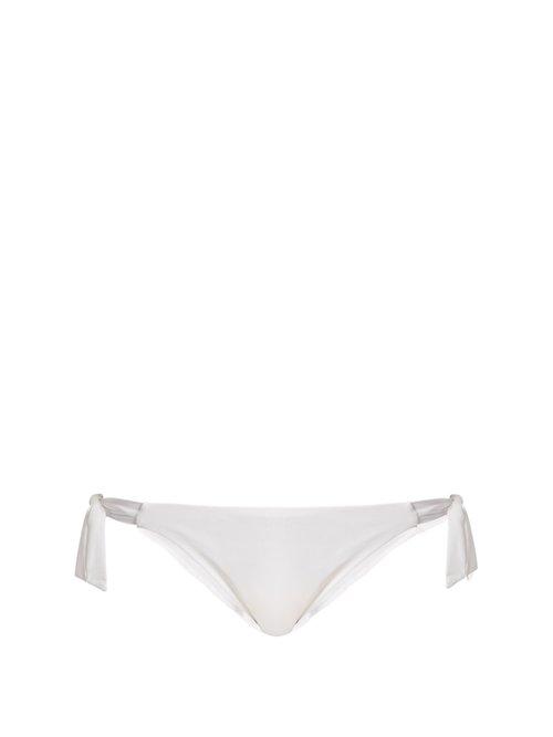 Matchesfashion.com Biondi - Blanc Bikini Briefs - Womens - White