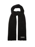Matchesfashion.com Givenchy - Logo-tab Wool-blend Scarf - Mens - Black