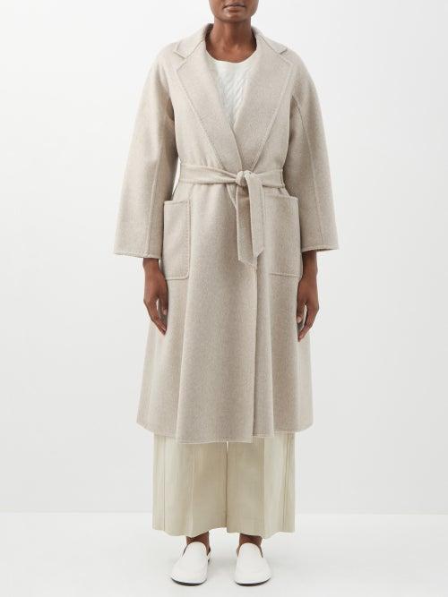 Max Mara - Ludmill Coat - Womens - Light Beige
