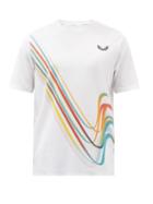 Castore - Volt Striped Technical-jersey T-shirt - Mens - White
