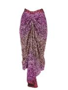Matchesfashion.com Halpern - Dgrad Sequin Midi Skirt - Womens - Pink Multi