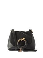 See By Chlo - Joan Mini Leather And Suede Crossbody-bag - Womens - Black