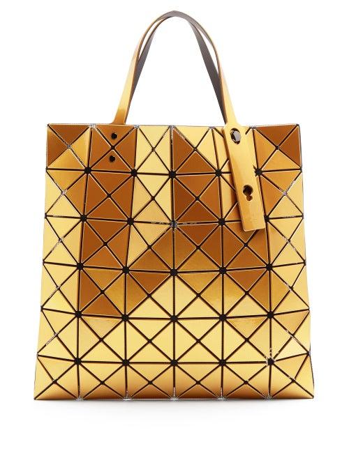 Matchesfashion.com Bao Bao Issey Miyake - Lucent Metallic Tote Bag - Womens - Yellow