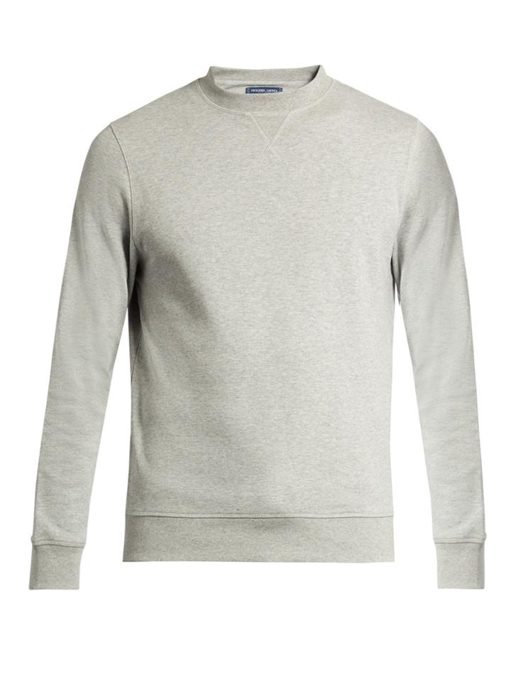 Frescobol Carioca Crew-neck Stretch-cotton Sweatshirt