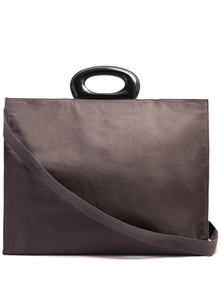Lemaire Contrast-handle Canvas Tote