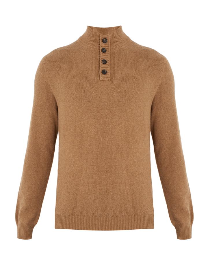 Ermenegildo Zegna Long-sleeved Knit Sweater