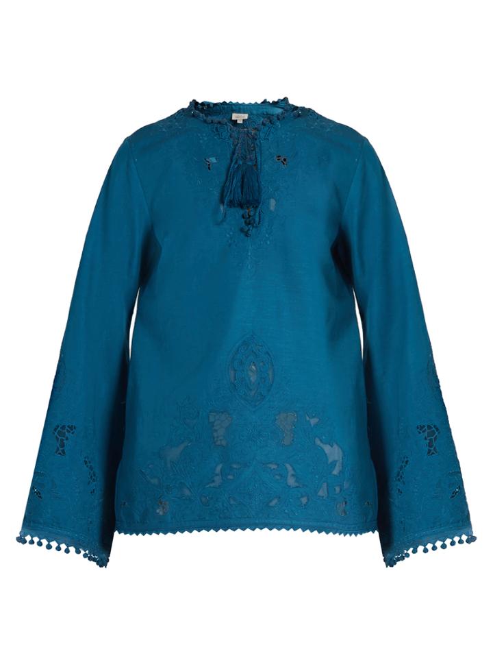 Talitha Sana Cut-out Cotton Tunic
